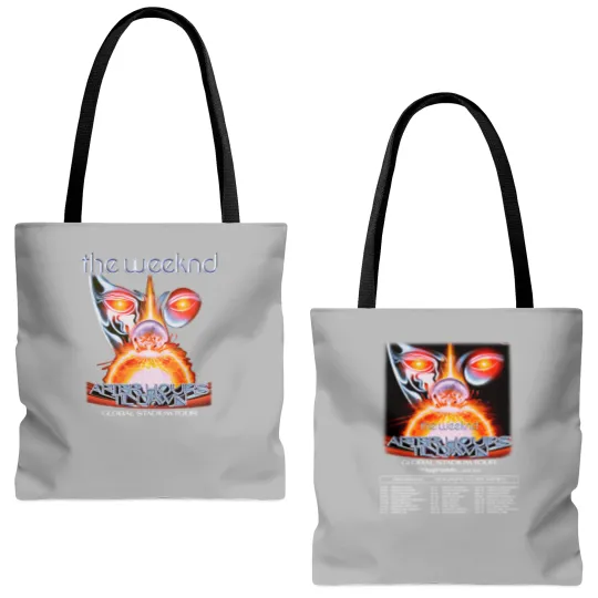 Discover Weeknds After Hours Til Dawn 2023 Tour 2 Sides Tote Bags (AOP)
