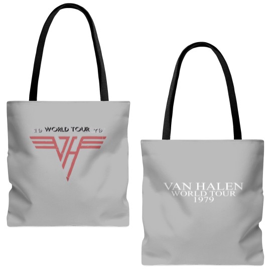 Discover van 1979 World Tour Double-sided Tote Bags (AOP)