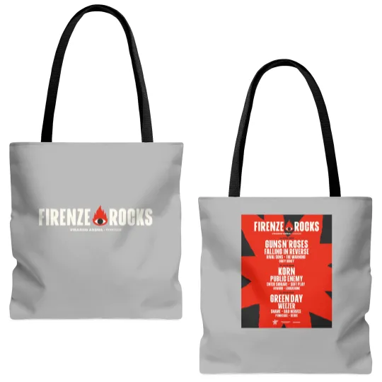 Discover Firenze Rocks Festival 2025 At Visar 2025 Tote Bags (AOP)
