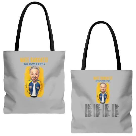 Discover Nate Bargatze Tour 2025 Tote Bags (AOP) All Size S-5XL Fan Gift