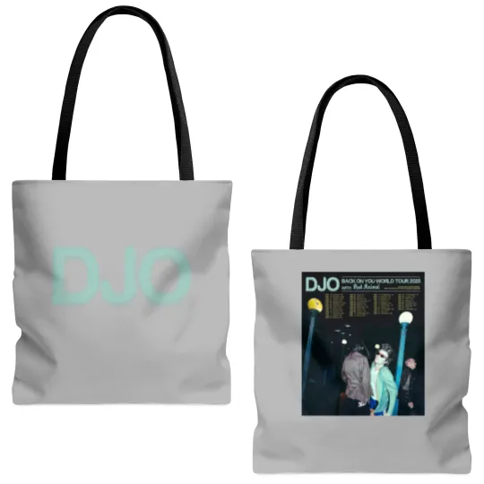 Discover Djo Back on You World Tour 2025 Tote Bags (AOP)