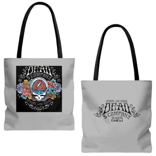 Discover Dead And Company Sphere Las Vegas 2025 Tour Tote Bags (AOP) Fan Gift