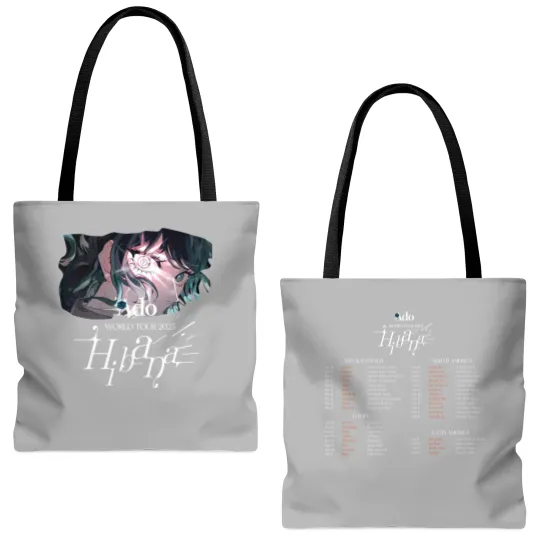 Discover Ado Hibana World Tour 2025 Tote Bags (AOP) For Fans Double Sided