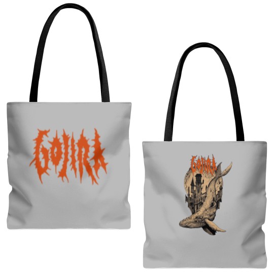 Discover Gojira From Mars To Sirius Flying Whales Tote Bags (AOP) For Fans
