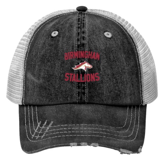 Discover Usfl Merch Birmingham Stallions Logo Shirt Trucker Hats
