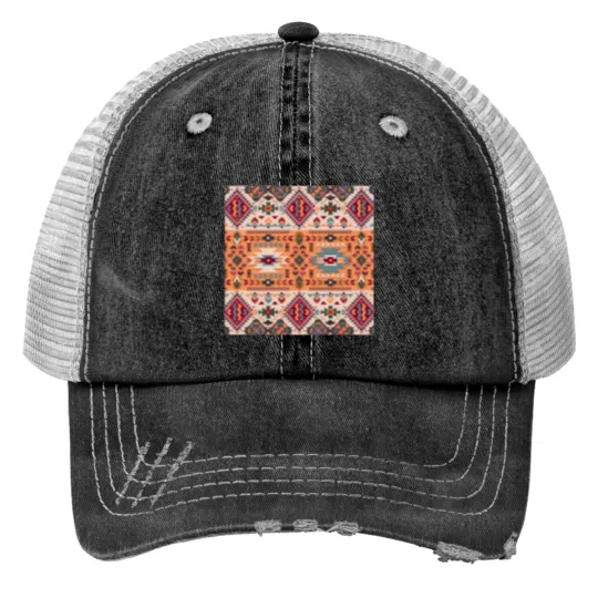 Discover Navajo Design Classic Trucker Hats