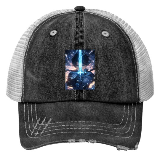 Discover Kirito The Master Strategist of Art Online Trucker Hats