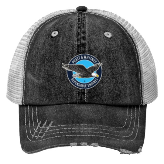 Discover Pratt  Whitney Logo Trucker Hats