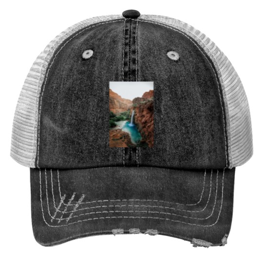 Discover Rim to Rim Trucker Hats