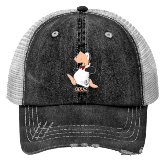 Discover Opus Penguin Trucker Hats