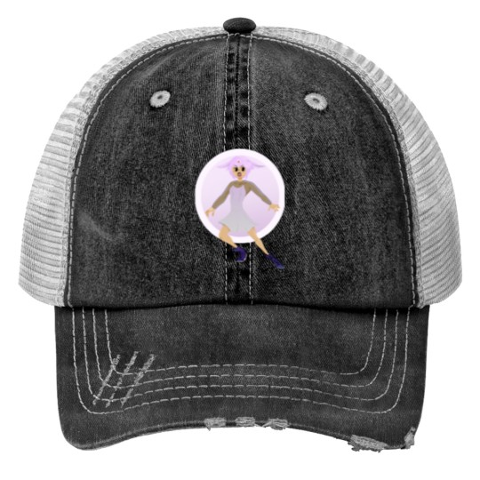 Discover Espeon! Sticker Trucker Hats