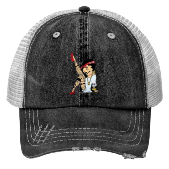 Discover Black Betty Boop Trucker Hats