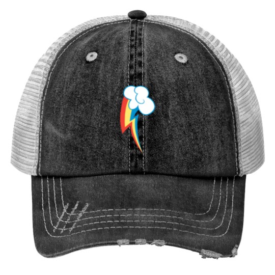Discover Rainbow Dash Cutie Mark Trucker Hats