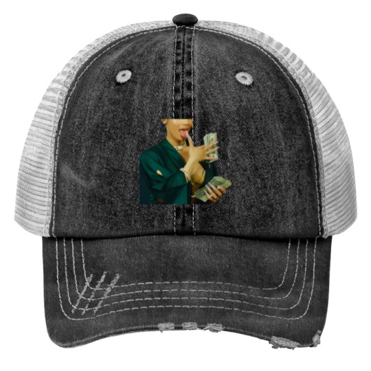 Discover Saweetie Female Rapper Money Trucker Hats