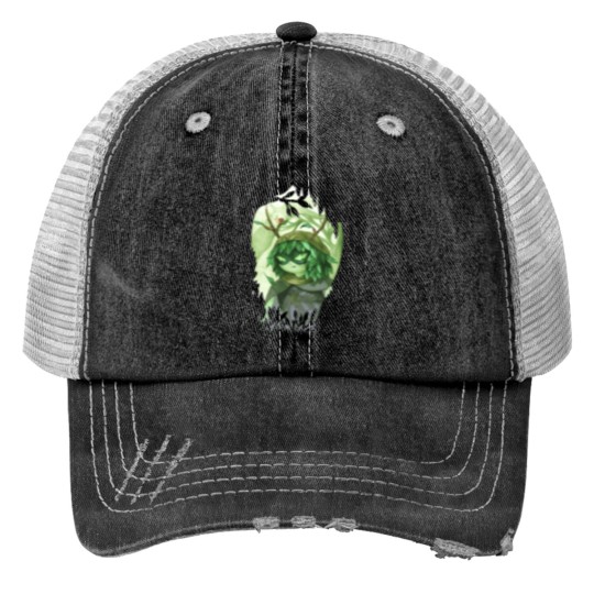 Discover Jake Was Here Sticker Trucker Hats