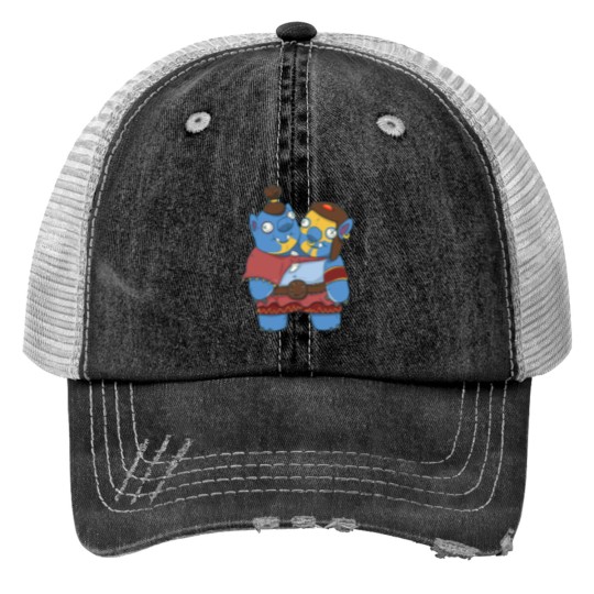 Discover Ogre Magi Plush  .png Trucker Hats