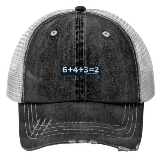 Discover 6+4+3=2 Trucker Hats