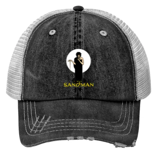 Discover Funny Man Sand Man Neil Gaiman'S Sandman Graphic For Fans Trucker Hats