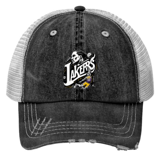 Discover LeBron James lowpoly Trucker Hats
