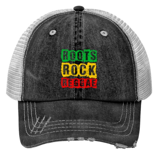 Discover Roots Rock Reggae Trucker Hats
