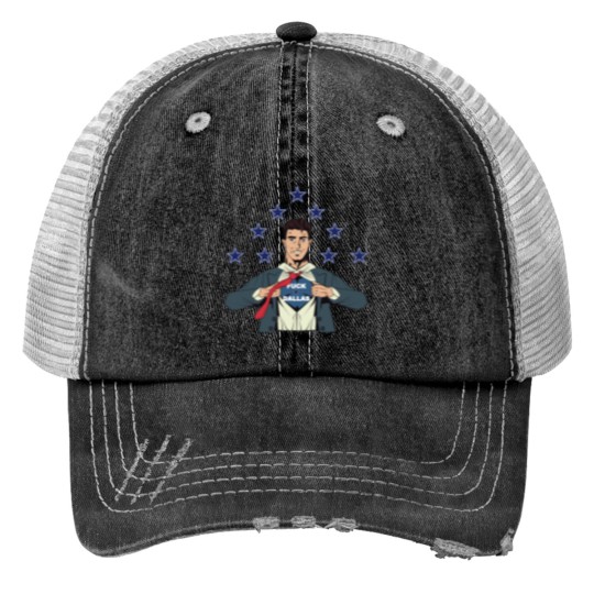 Discover Fck Dallas Active Trucker Hats