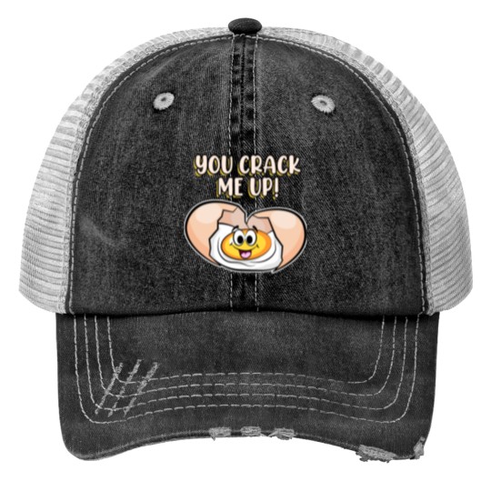 Discover Funny Egg Fried Egg Breakfast Trucker Hat