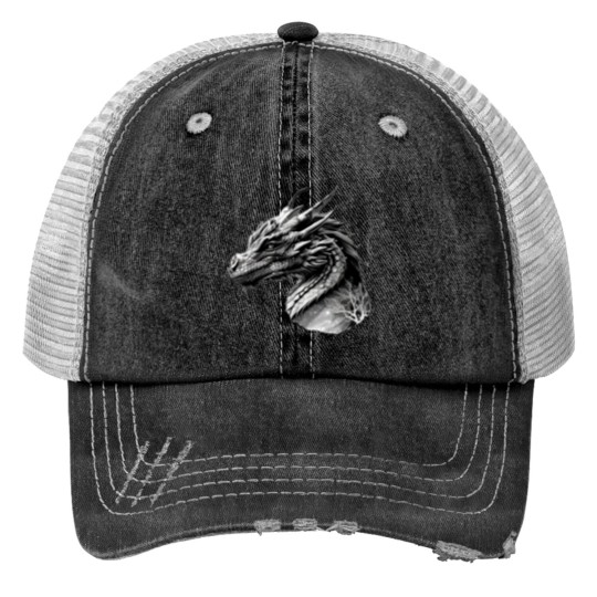 Discover winter wof (3) Dragon Wings of _ Jade Winglet Dragonets (with Logo) Active Trucker Hats