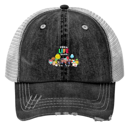 Discover toca boca (25) Trucker Hats