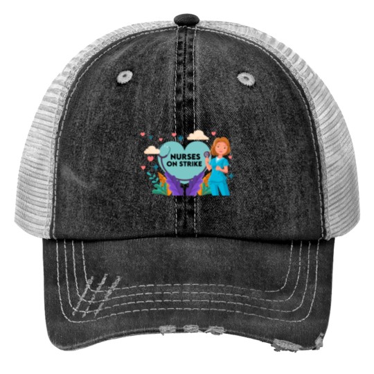 Discover s on strike (2) Trucker Hats