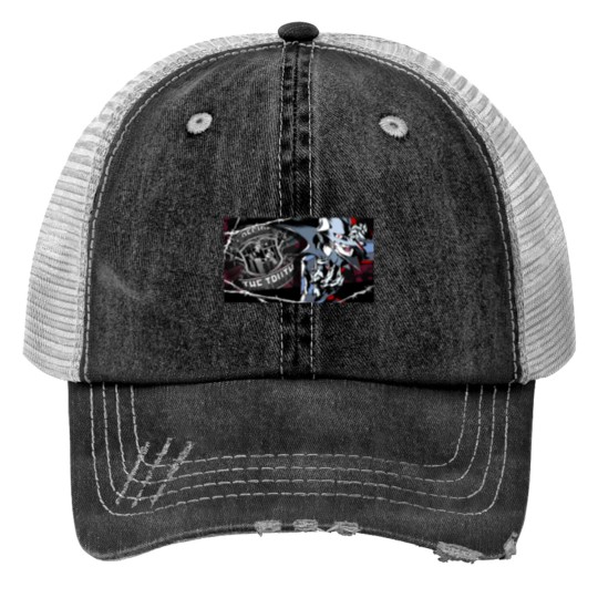 Discover P5 Goro Akechi Black Mask All Out Attack Trucker Hats
