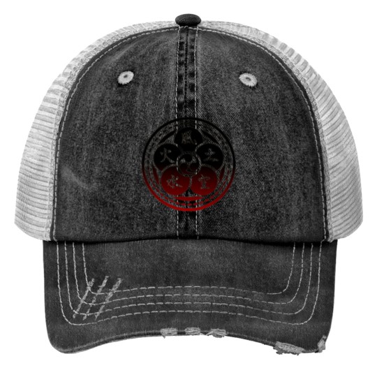 Discover The Book of Five Rings  Crest Miyamoto Musashi Trucker Hats