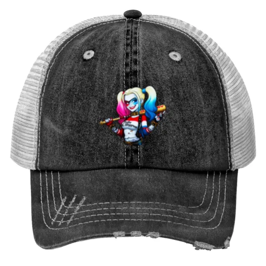 Discover Harley Quinn Trucker Hats