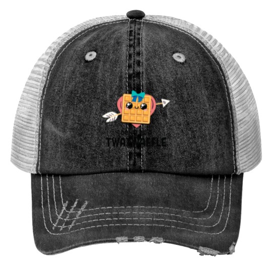 Discover don't be a twatwaffle waffle eaters (2) Trucker Hats