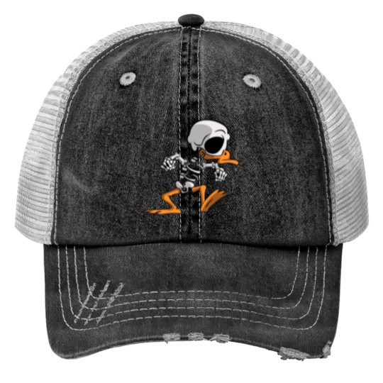 Discover Skeletons Duck Trucker Hats