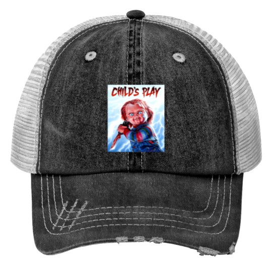 Discover Chucky Trucker Hat - Trendy Headwear for Fans