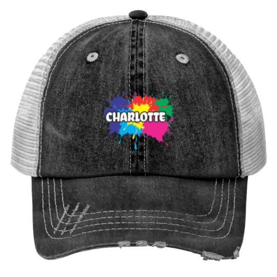 Discover Charlotte Charlotte Name Trucker Hats