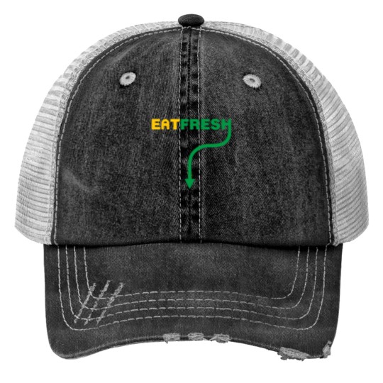 Discover Eat Fresh Trucker Hats