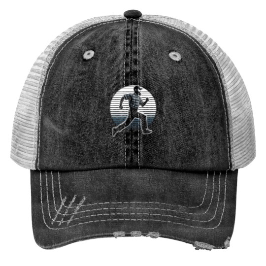 Discover Forrest Gump Running Through Time Trucker Hats