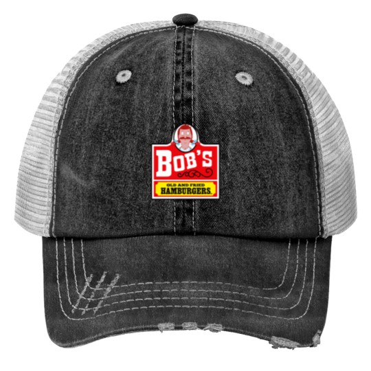 Discover Bob's Old Fried Burgers Trucker Hats
