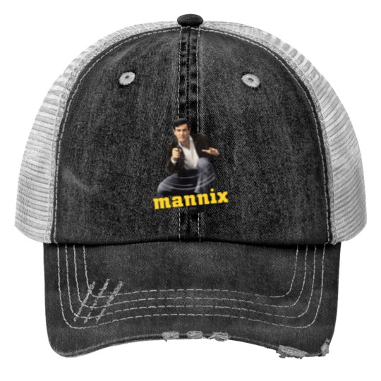 Discover Mannix - Mike Connors - 60s Cop Show Trucker Hats