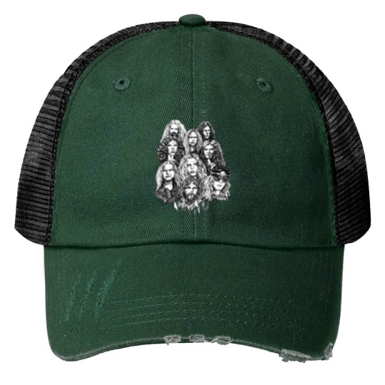 Discover Lynyrd Skynyrd Band Lynyrd Skynyrd Trucker Hats