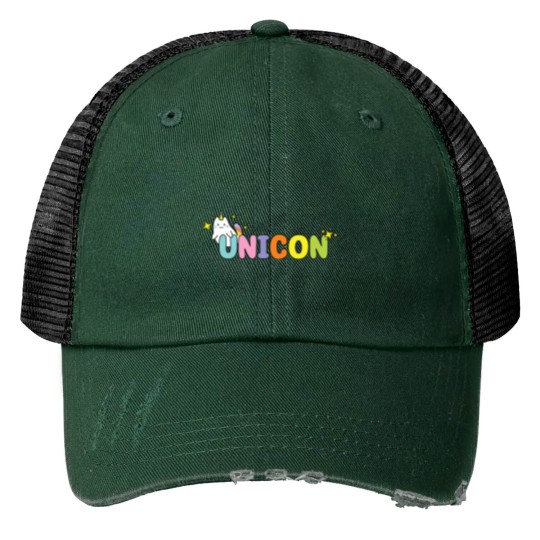 Discover Cute Unicon Trucker Hats