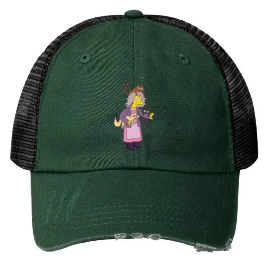 Discover Eleanor Abernathy (Le chat est fou) classique Trucker Hats