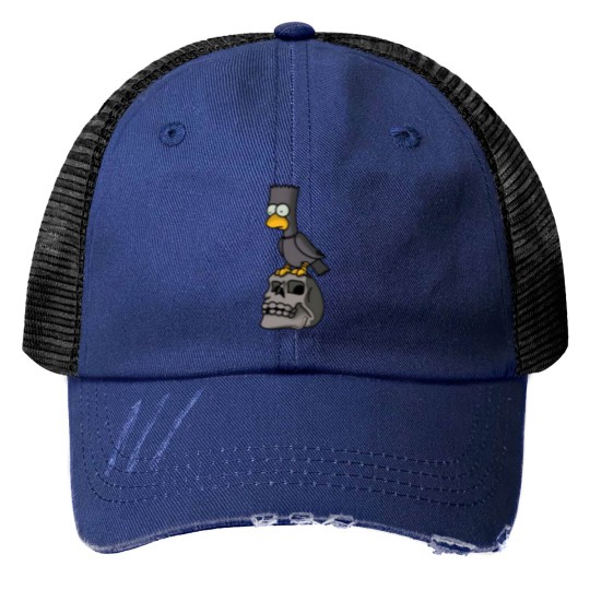 Discover Bart le corbeau classique Trucker Hats