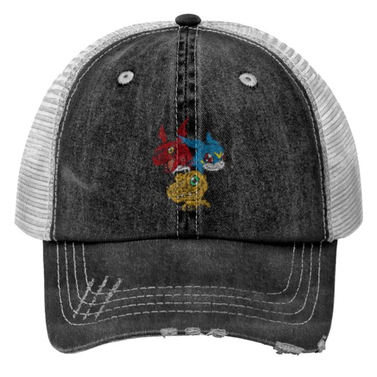 Discover DIGIMON LEADER - Digimon - Trucker Hats