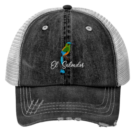 Discover El Salvador Trucker Hats Torogoz