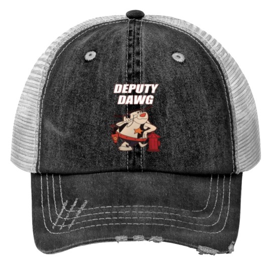 Discover Deputy dawg cartoon Print Trucker Hats