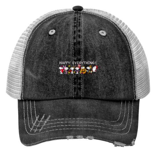 Discover Happy Everything Snoopy Halloween 2023 Trucker Hats, Cute Cartoon Halloween Trucker Hats