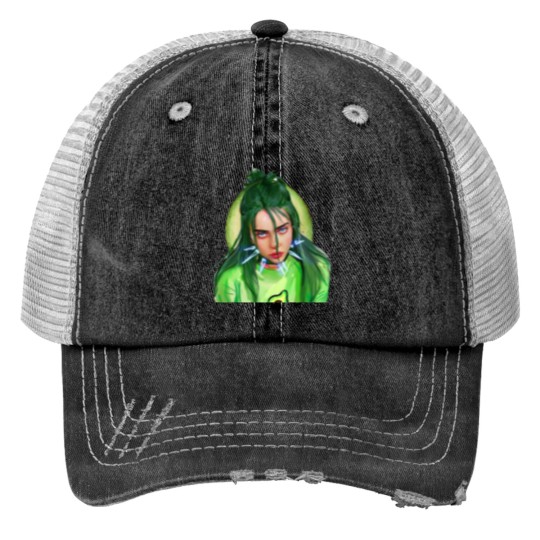 Discover Billie Eilish Vintage Trucker Hat