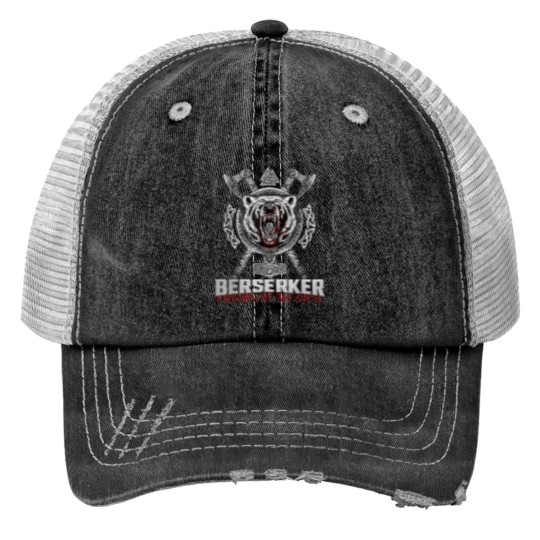 Discover Berserker Viking Norse Pagan Bear Warrior Trucker Hats